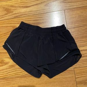 Lululemon black shorts size 4